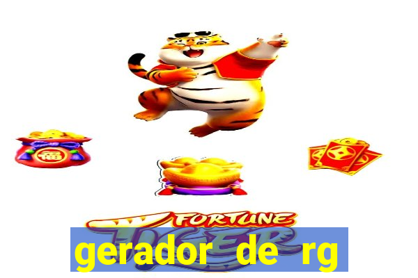 gerador de rg frente e verso